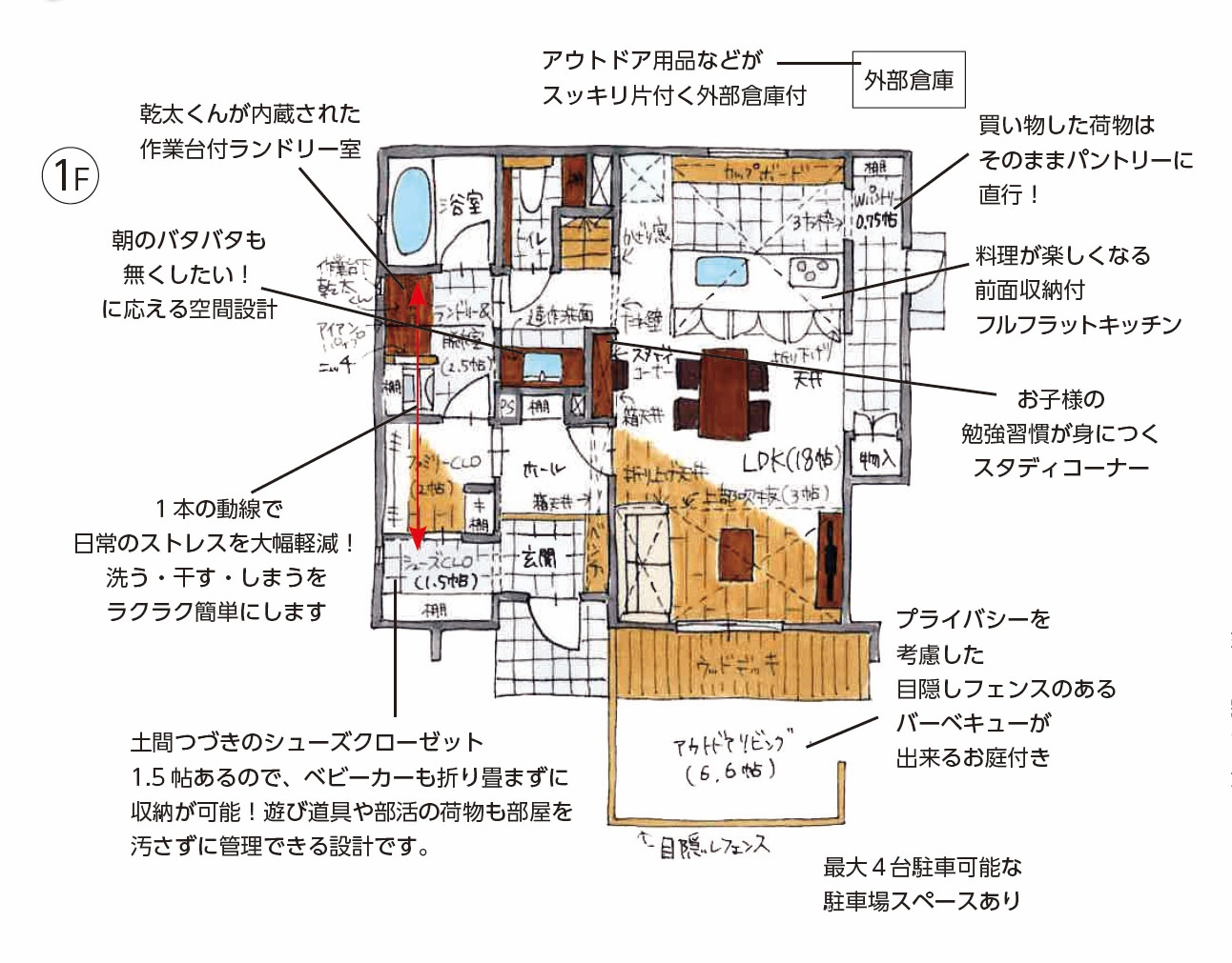 1F間取り図